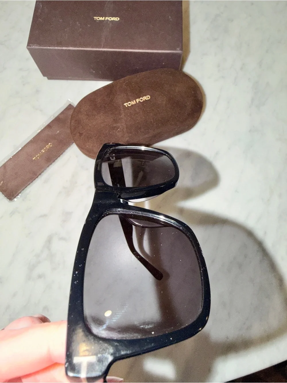Tom Ford Buckley-02 Sunglasses. Like new with box and case.